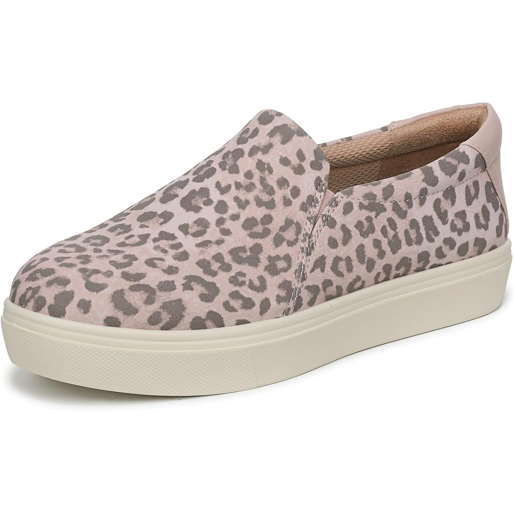 image:imageDr Scholls Shoes Womens Madison Cloud Sneaker Slip On Sneakers WomenBlush Taupe Leopard