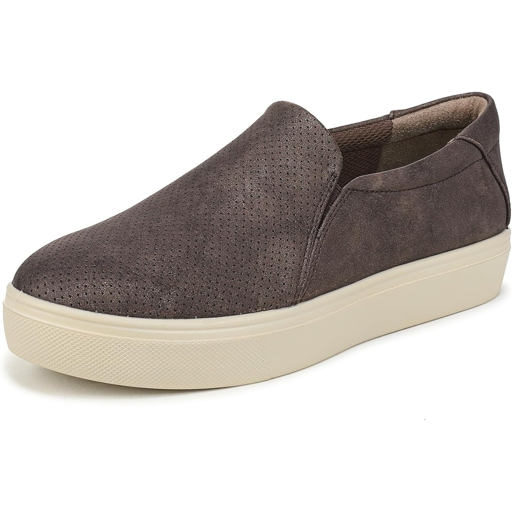image:imageDr Scholls Shoes Womens Madison Cloud Sneaker Slip On Sneakers WomenDark Umber Brown Perf