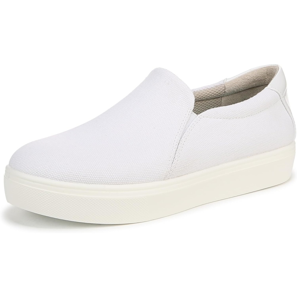 image:imageDr Scholls Shoes Womens Madison Cloud Sneaker Slip On Sneakers WomenWhite Canvas