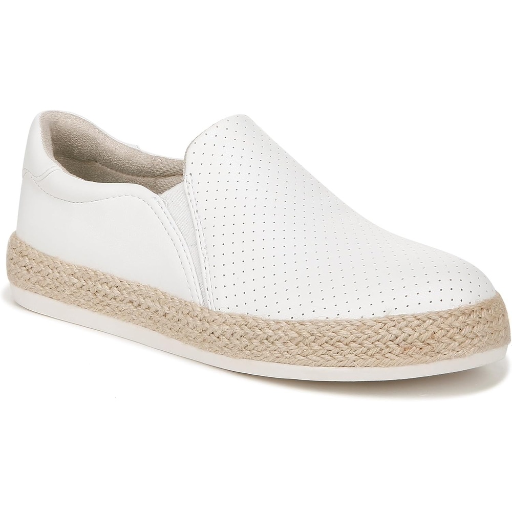 image:imageDr Scholls Shoes Womens Madison Cloud Sneaker Slip On Sneakers WomenWhite Smooth