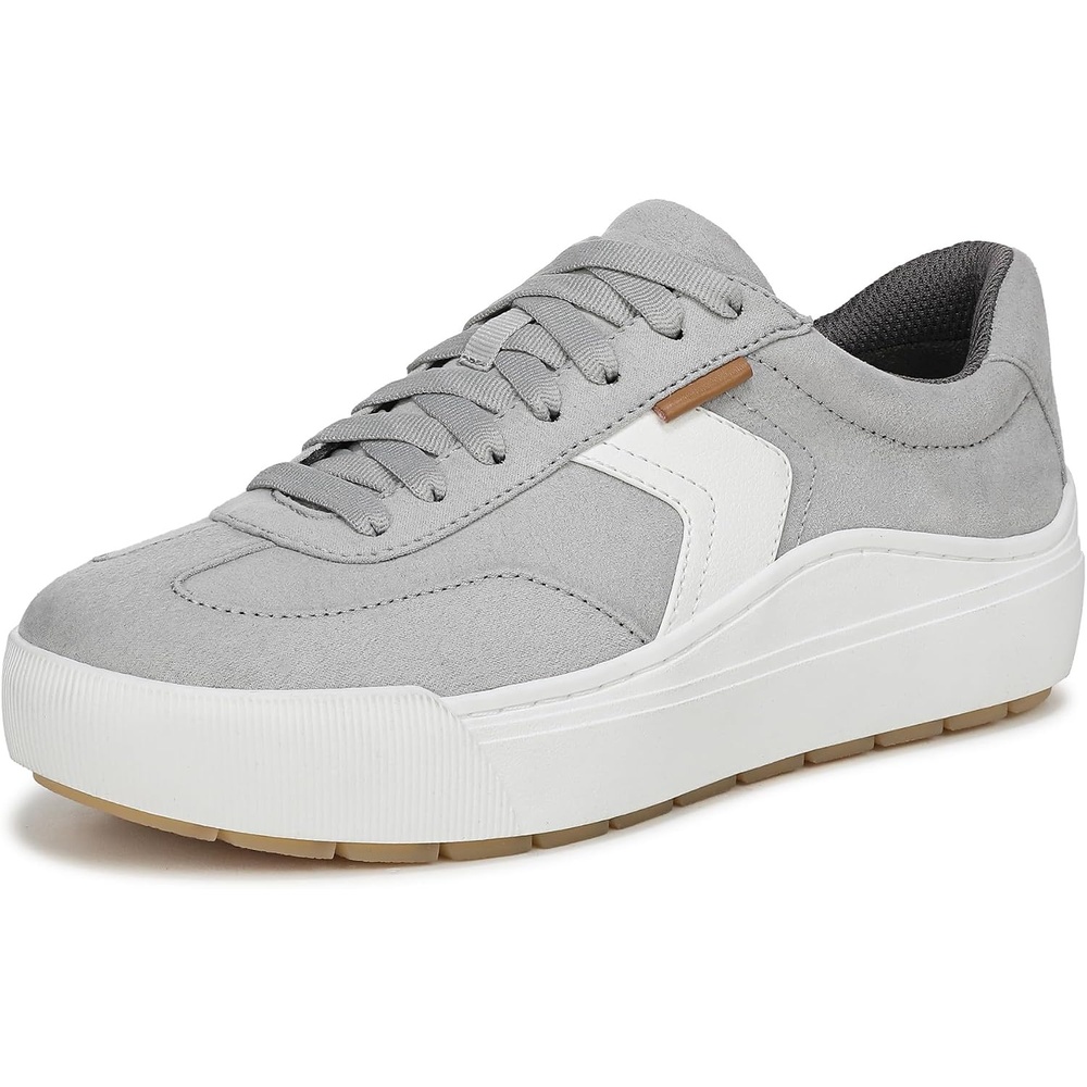 image:imageDr Scholls Shoes Womens Time Off Win Sneaker Retro Sneakers for WomenGrey Microfiber