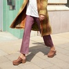 Dr. Scholl’s Classic Joy Mule/Clog Shoes(Dark Umber Microsuede)