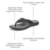 Dr. Scholl’s Donnar 2.0(Black Faux Leather)