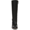 Dr. Scholl’s Ivy Zip Tall Boots(Black Wide Calf)