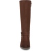 Dr. Scholl’s Ivy Zip Tall Boots(Walnut Brown Microfiber Medium Calf)