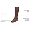 Dr. Scholl’s Joplin Riding Tall Boots(Auburn Brown – Medium Calf)