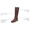 Dr. Scholl’s Joplin Riding Tall Boots(Auburn Brown Wide Calf)