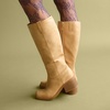 Dr. Scholl’s Joplin Riding Tall Boots(Dark Honey Brown – Wide Calf)