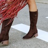 Dr. Scholl’s Joplin Riding Tall Boots(Sand/Taupe Brown)