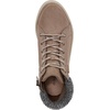 Dr. Scholl’s Nice Day Max Alpine Lace-Up Short Boots(Mocha Taupe Fabric)