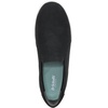 Dr. Scholl’s Shoes Women’s Madison Cloud Sneaker, Slip On Sneakers Women(Black Smooth)