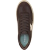 Dr. Scholl’s Shoes Women’s Time Off Win Sneaker, Retro Sneakers for Women(Chocolate Brown Microsuede)
