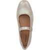 Dr. Scholl’s Shoes Women’s Wexley Jane Mary Jane Flats, Comfortable Flats(Light Gold Metallic Faux Leather)