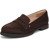 Dr. Scholl’s Hello Loafers Loafers/Moc Shoes(Dark Umber Brown Microsuede)