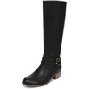 Dr. Scholl’s Ivy Zip Tall Boots(Black Medium Calf)