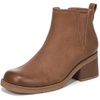 Dr. Scholl’s Joplin Low Zip Short Boots(Dark Tan Brown)