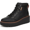 Dr. Scholl’s Nice Day Max Alpine Lace-Up Short Boots(Black)
