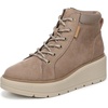 Dr. Scholl’s Nice Day Max Alpine Lace-Up Short Boots(Mocha Taupe Microsuede)