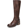 Dr.Scholl’s SHOES Women’s Joplin West(Walnut Brown Medium Calf)
