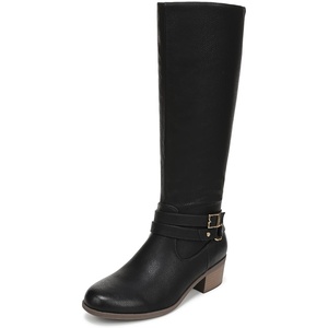 Dr. Scholl’s Ivy Zip Tall Boots(Black Medium Calf)