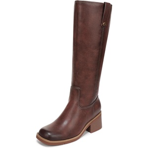 Dr. Scholl’s Joplin Riding Tall Boots(Auburn Brown Wide Calf)
