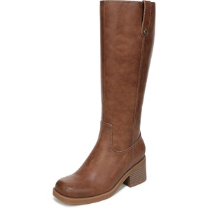 Dr. Scholl’s Joplin Riding Tall Boots(Dark Honey Brown – Wide Calf)