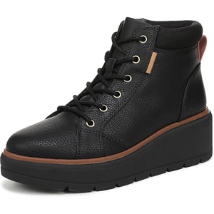 Dr. Scholl’s Nice Day Max Alpine Lace-Up Short Boots(Black)