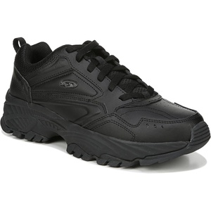 Dr. Scholl’s Shoes Men’s Sebastian Sneakers, Comfortable Men’s Tennis Shoes(Black)