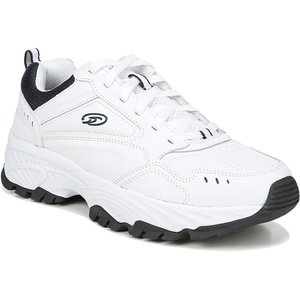 Dr. Scholl’s Shoes Men’s Sebastian Sneakers, Comfortable Men’s Tennis Shoes(White)