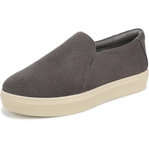 Dr. Scholl’s Shoes Women’s Madison Cloud Sneaker, Slip On Sneakers Women(Greystone Micro)