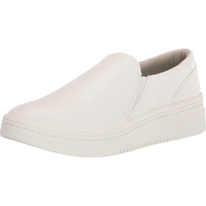 Dr. Scholl’s Shoes Women’s Madison Cloud Sneaker, Slip On Sneakers Women(White Criss Cross)