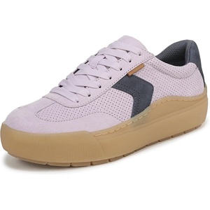 Dr. Scholl’s Shoes Women’s Time Off Win Sneaker, Retro Sneakers for Women(Lavender Ice Purple Perforated)