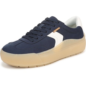 Dr. Scholl’s Shoes Women’s Time Off Win Sneaker, Retro Sneakers for Women(Letterman Navy Microsuede)