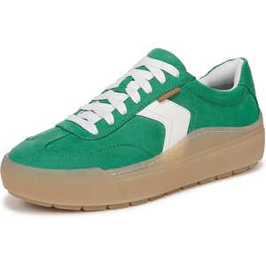 Dr. Scholl’s Shoes Women’s Time Off Win Sneaker, Retro Sneakers for Women(Lucky Green Microfiber)