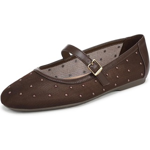 Dr. Scholl’s Wren(Dark Brown Mesh With Tonal Beads)