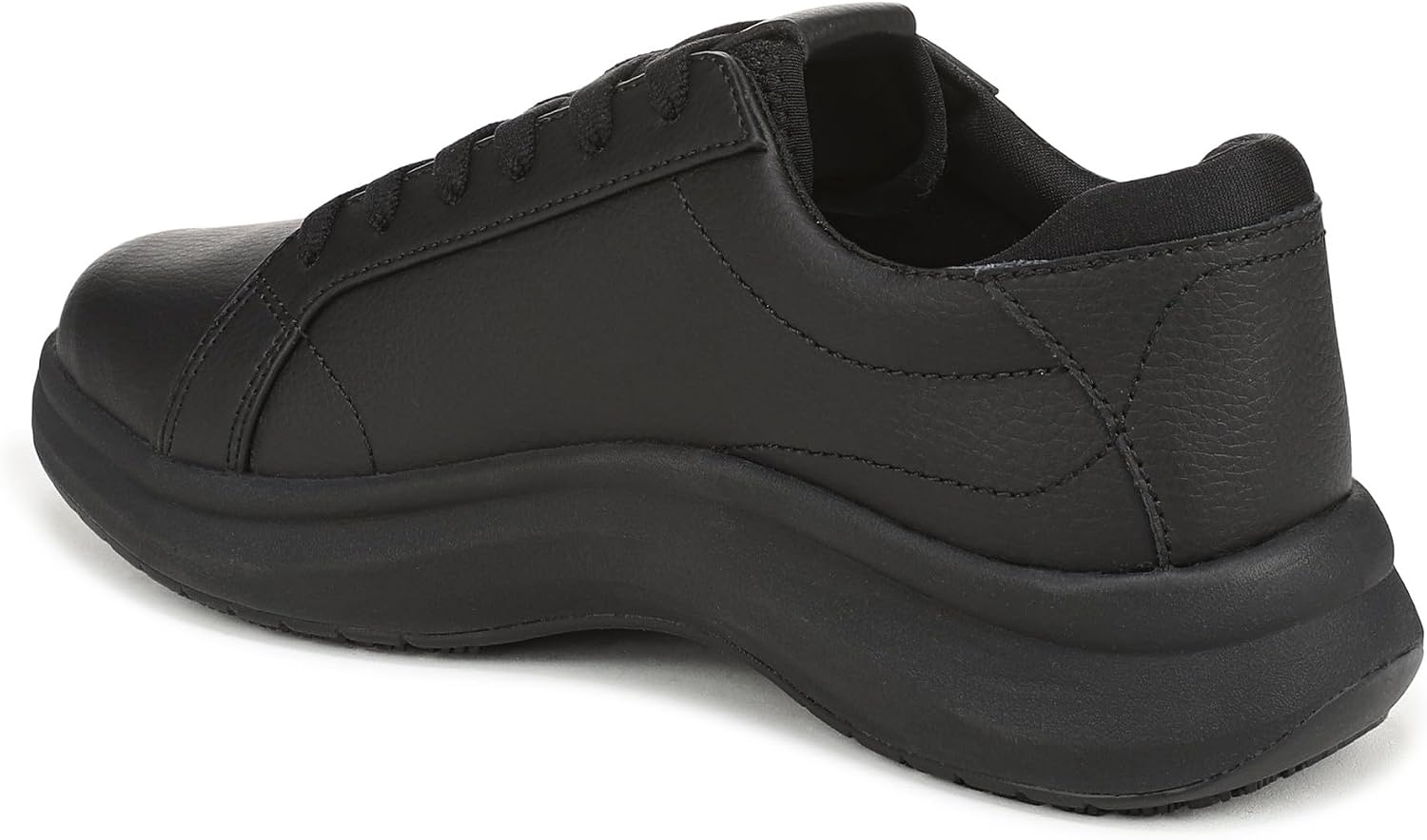 image:imageDr Scholls All Good Slip Resistant Service ShoesBlack Leather