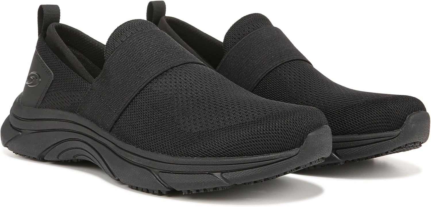 image:imageDr Scholls Shoes Womens Got It Gore Slip Resistant Work LoaferBlack Fabric