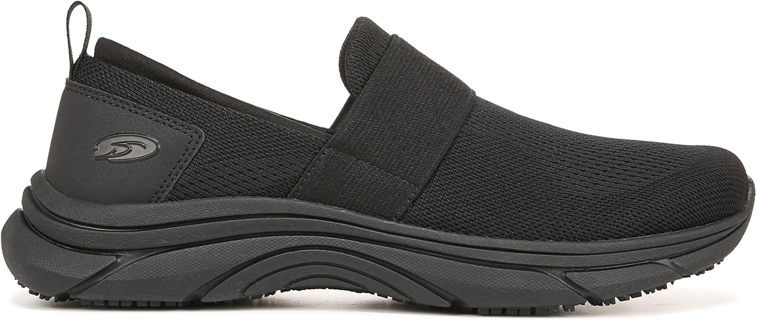 image:imageDr Scholls Shoes Womens Got It Gore Slip Resistant Work LoaferBlack Fabric