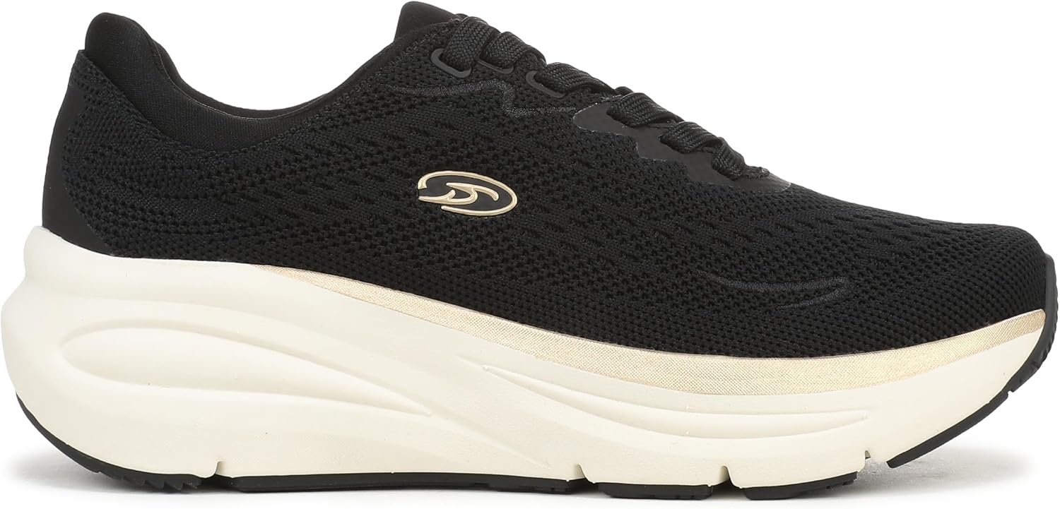 image:imageDr Scholls Walk Easy Service ShoesBlack Knit