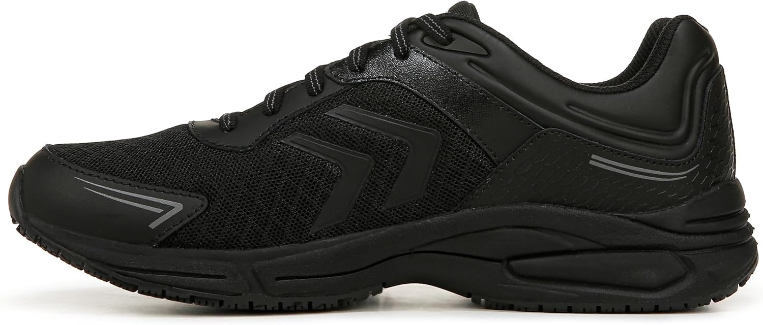 image:imageDr Scholls Womens Blaze Slip Resistant Work SneakerBlackBlack