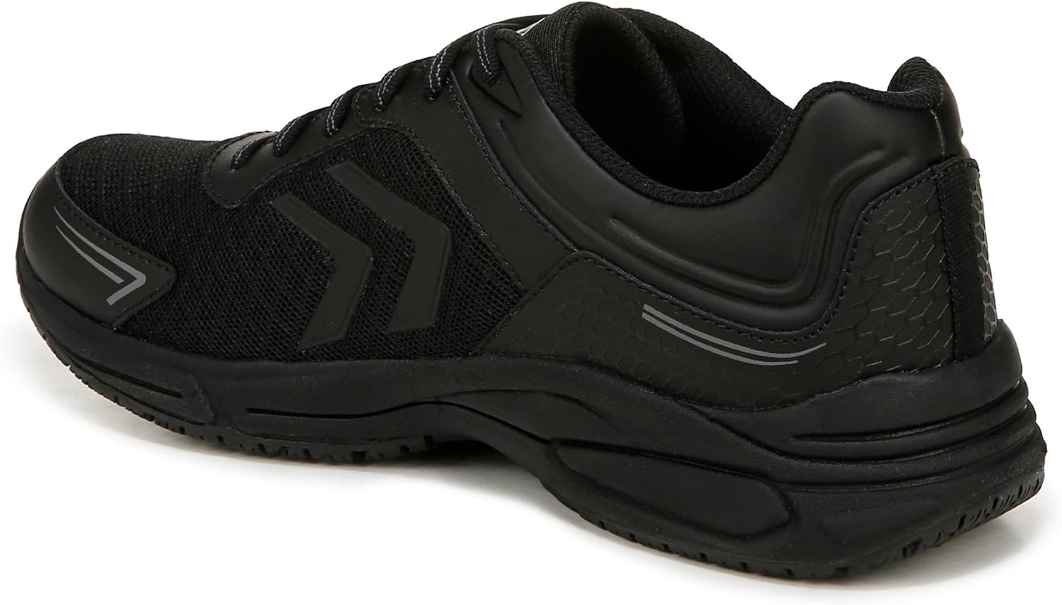 image:imageDr Scholls Womens Blaze Slip Resistant Work SneakerBlackBlack