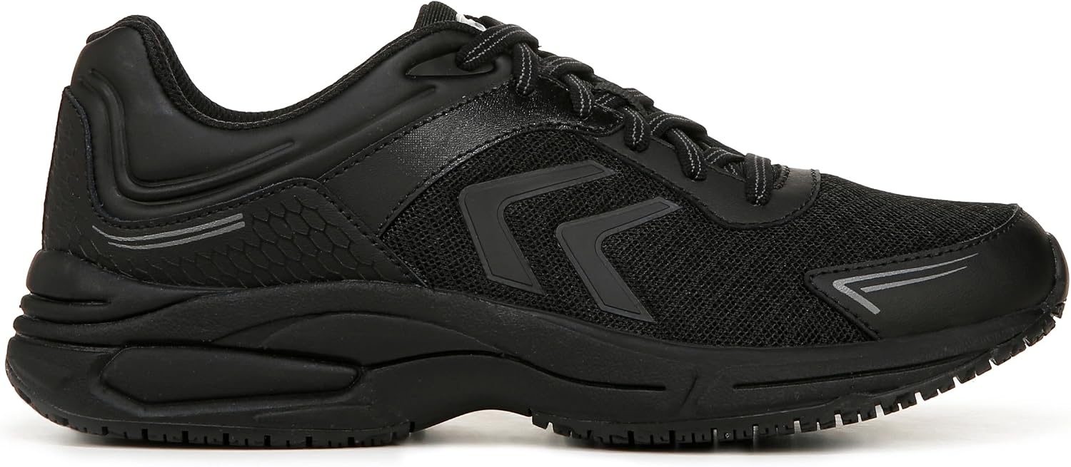 image:imageDr Scholls Womens Blaze Slip Resistant Work SneakerBlackBlack