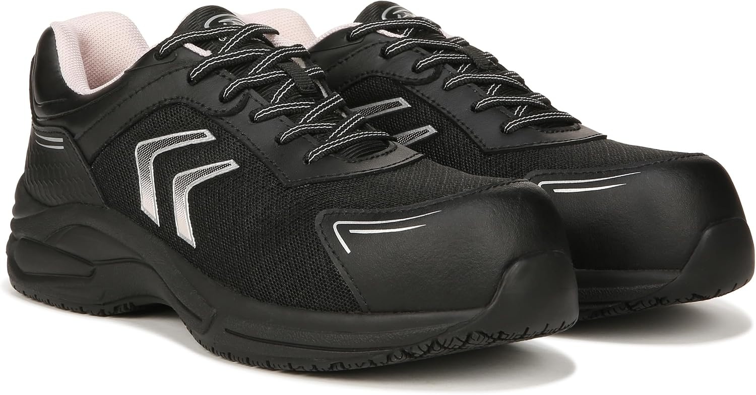 image:imageDrScholls Shoes Womens Blaze Composite ToeBlack Leather