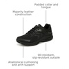 Dr. Scholl’s Womens Blaze Slip Resistant Work Sneaker(Black/Black)