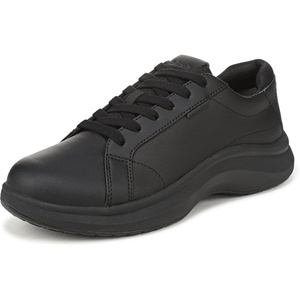 Dr. Scholl’s All Good Slip Resistant Service Shoes(Black Leather)