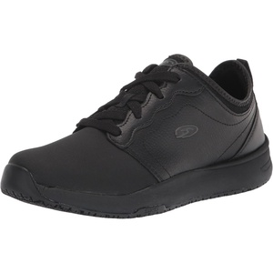 Dr. Scholl’s Shoes Women’s Drive Slip Resistant Work Sneaker(Black)