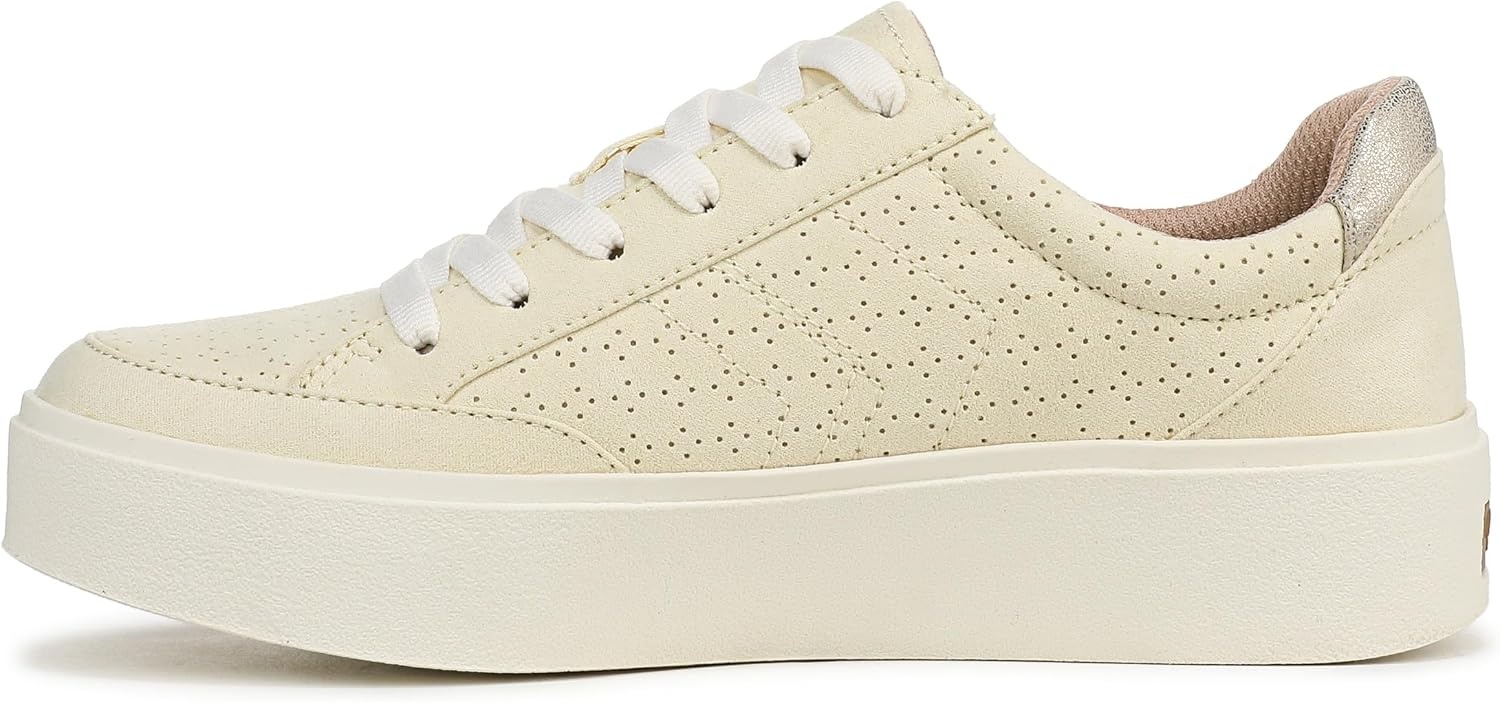 image:imageDr Scholls Shoes Womens Madison Lace Sneakers Comfortable SneakersButter Yellow Microfiber