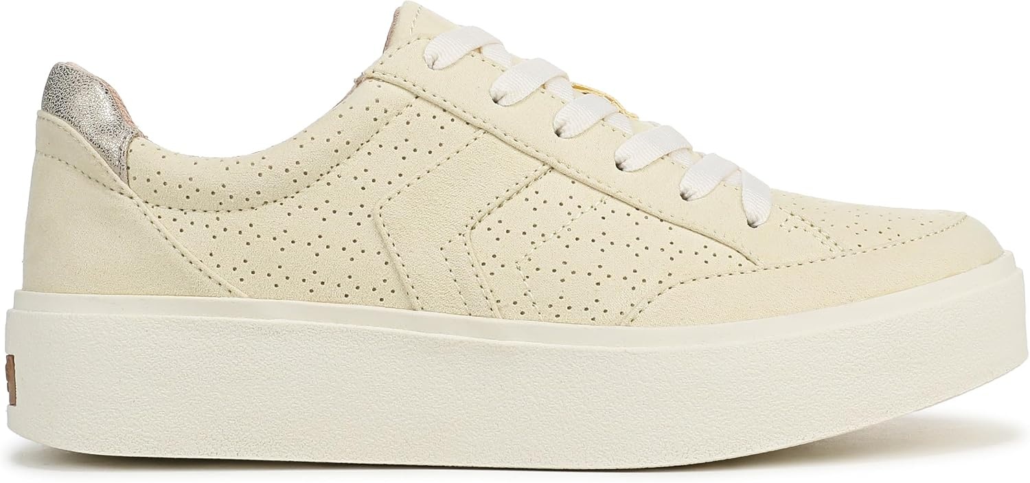 image:imageDr Scholls Shoes Womens Madison Lace Sneakers Comfortable SneakersButter Yellow Microfiber