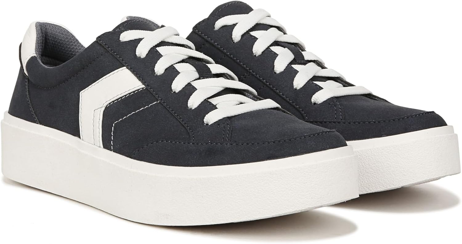 image:imageDr Scholls Shoes Womens Madison Lace Sneakers Comfortable SneakersNavy