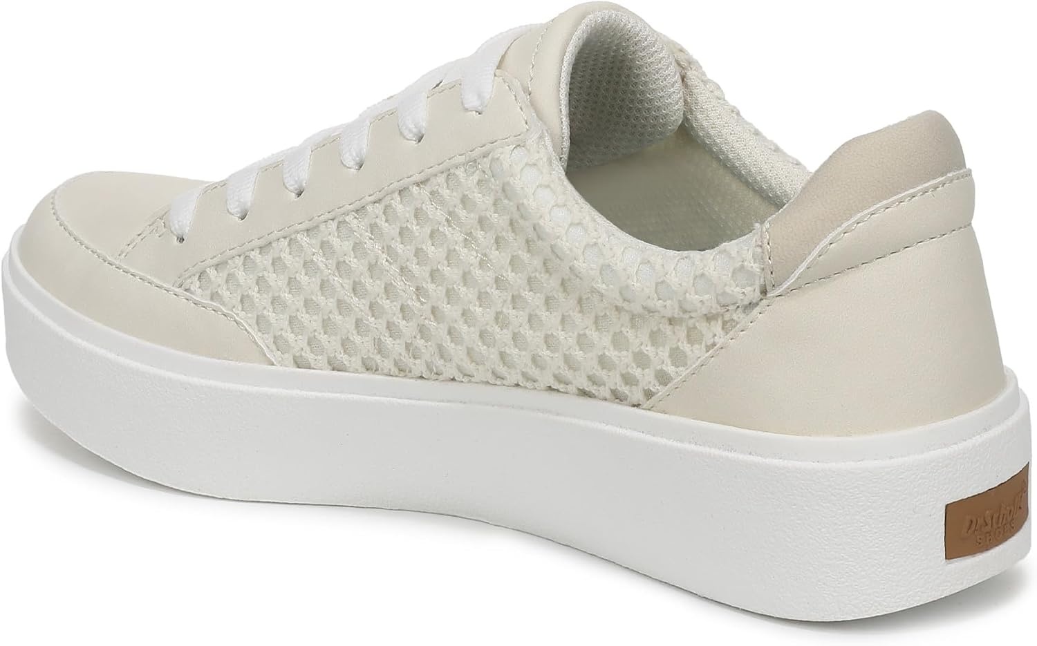 image:imageDr Scholls Shoes Womens Madison Lace Sneakers Comfortable SneakersOff White Mesh